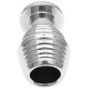 Generique Plug Tunnel en métal Thread Hollow L 7 x 4.8cm